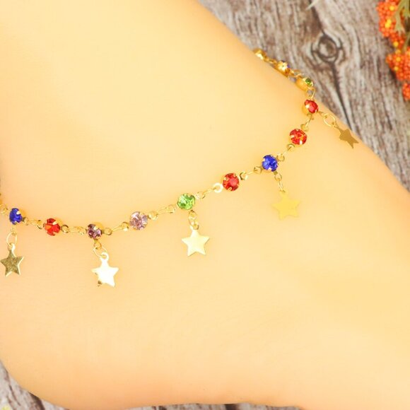"Dainty Anklet for Women – Elegant Everyday Jewelry & Perfect Gift | MLCRC1304 - Picture 6 of 10